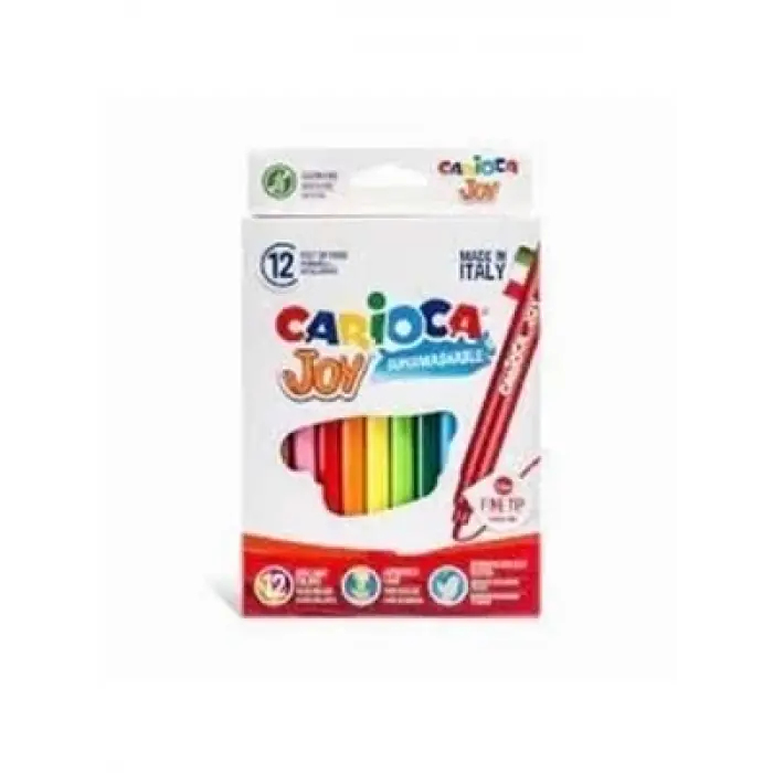 Carioca Joy Süper Yıkanabilir Keçeli Kalem 12li 40614