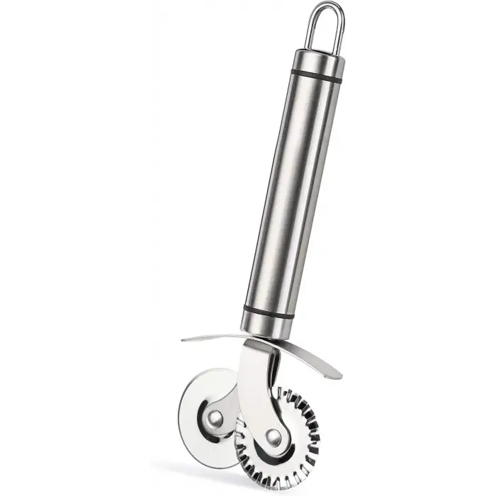 Çift Başlıklı Pizza Hamur Bıçağı