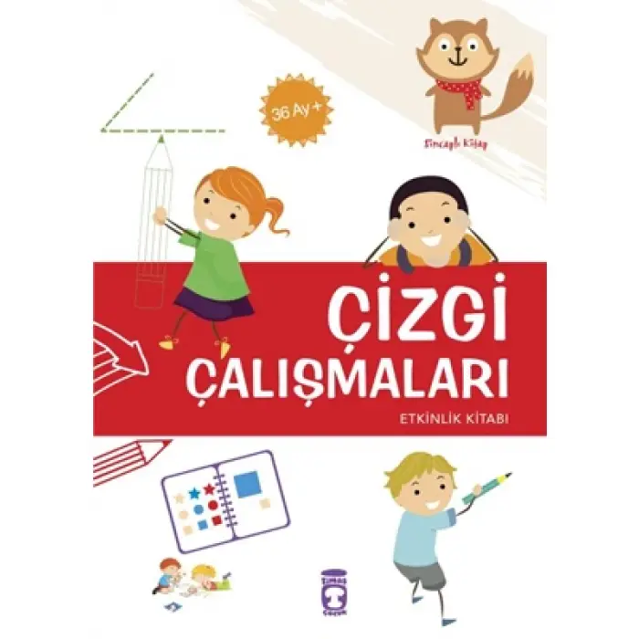 Çizgi Çalışmaları Etkinlik Kitabı Timaş Yayınları