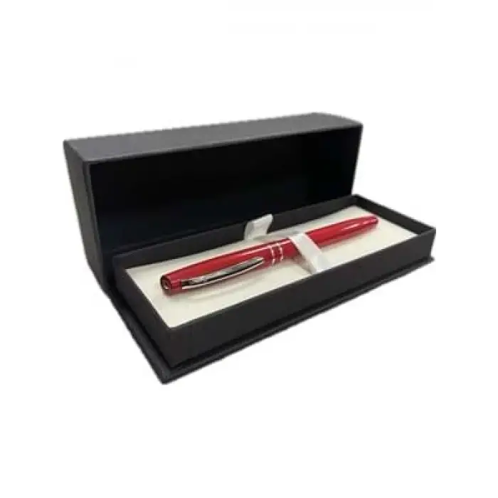 Corvus Çizgili Roller Kalem Kutulu Kırmızı Dvt5