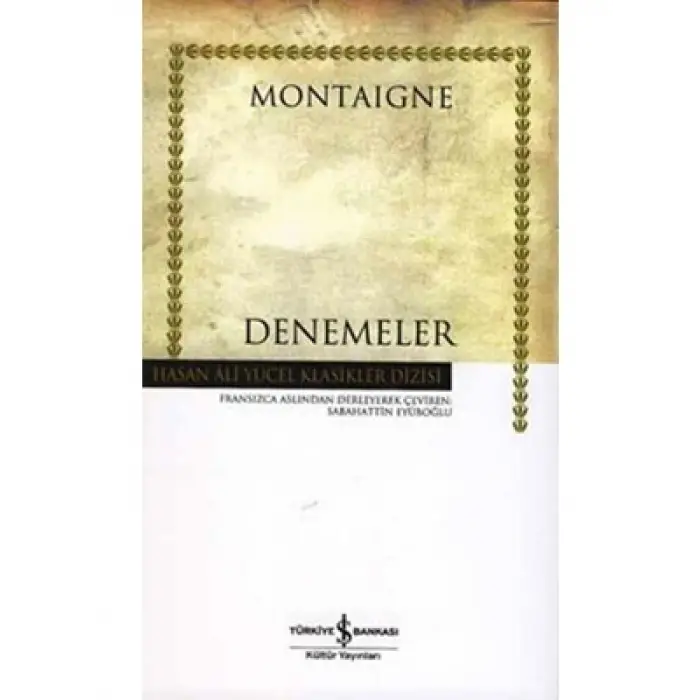 Denemeler İş Bankası Yayınları
