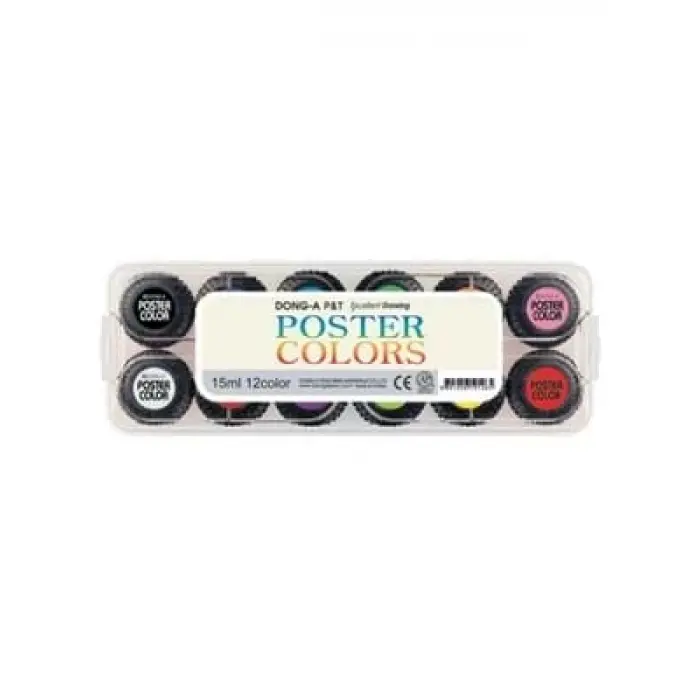 Donga Guaj Boya Seti (poster Colors)12 Renk 15 Mm Lik