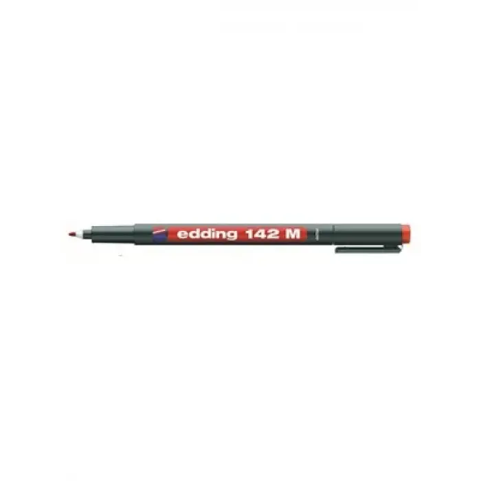 Edding 142m Asetat Kalemi Kırmızı