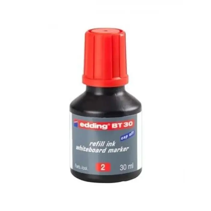 Edding 30 Cc Tahta Kalem Mürekkebi 2li Kırmızı Edbt30k202