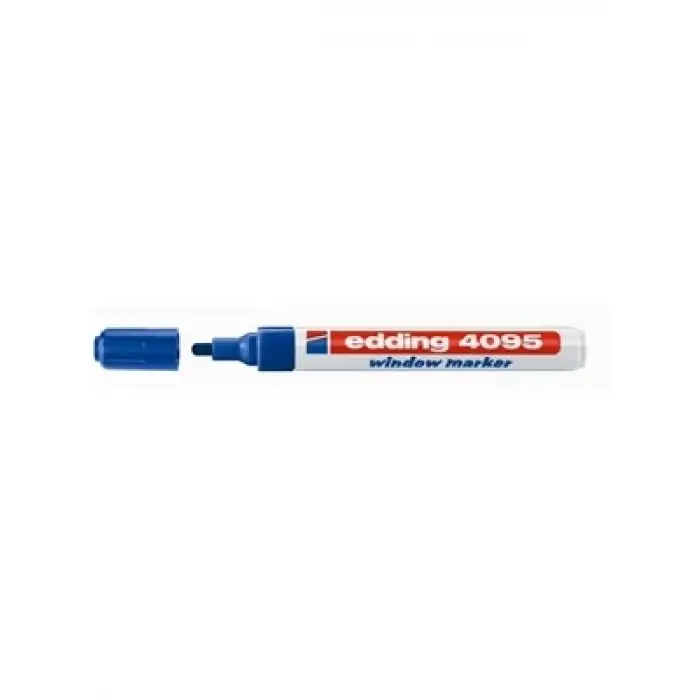 Edding 4095 Window Tahta Kalemi Mavi