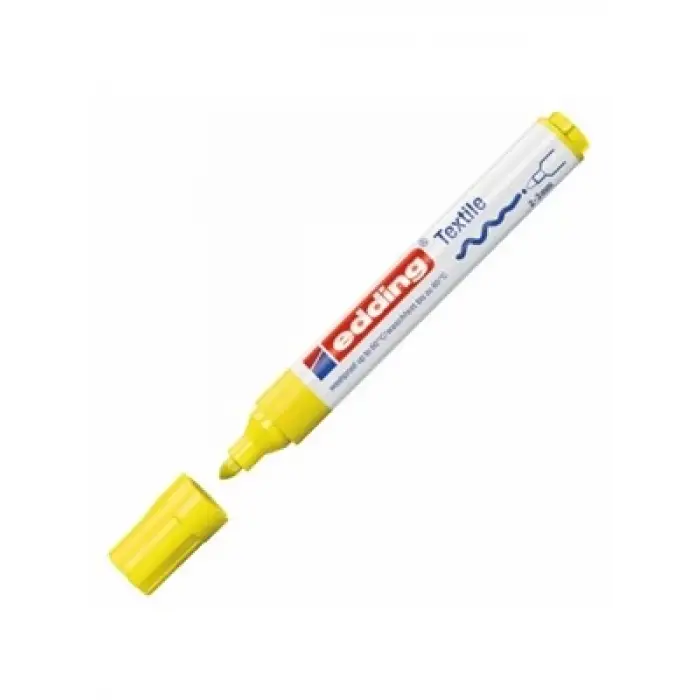 Edding 4500 Tshırt Kalemi 065 Limon Sarı