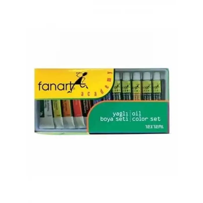 Fanart Academy 12 Ml Yağlı Boya Seti 12 Li 12999.121