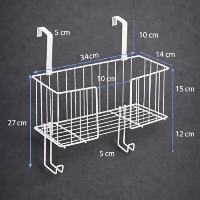 Kapı Arkası Ütü ve Ütü Masası Askısı Organizer
