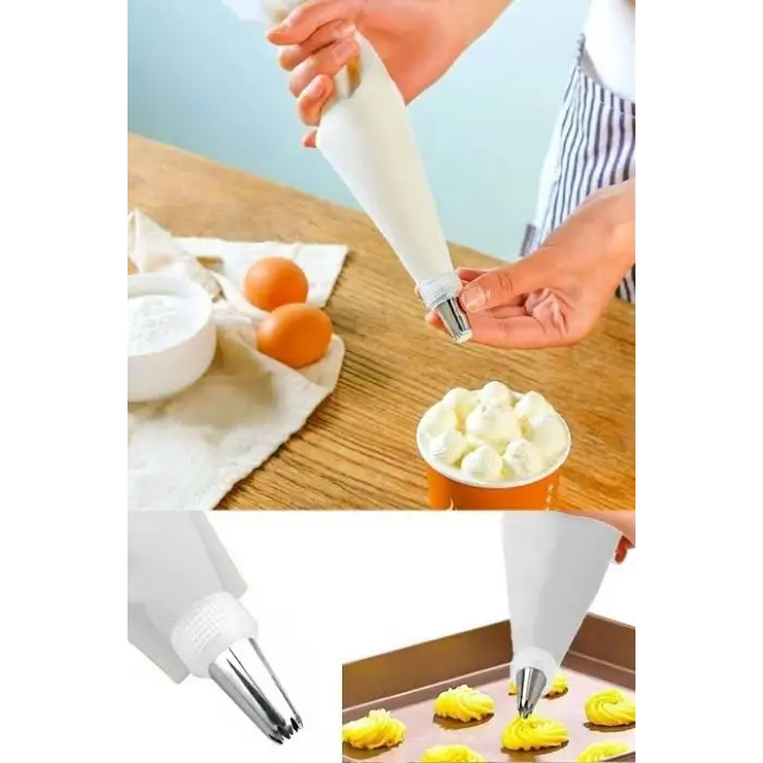 Krema Sıkma Seti 10 Parça