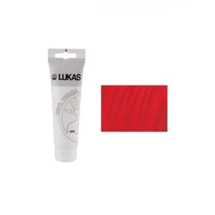 Lukas 125 Ml Akrilik Boya Cryl Terzia Kadmium Kırmızı 4874