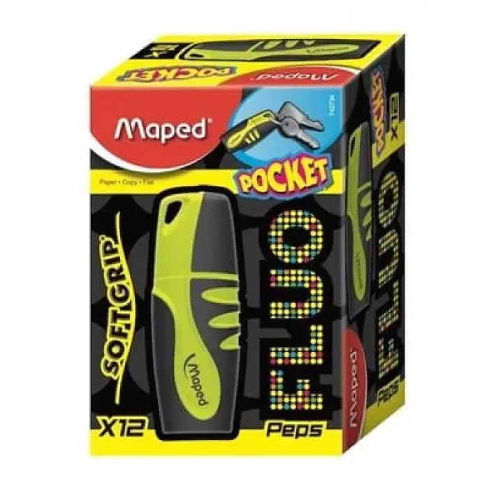Maped Fluopeps Mini Fosforlu Kalem Sarı 742737742734