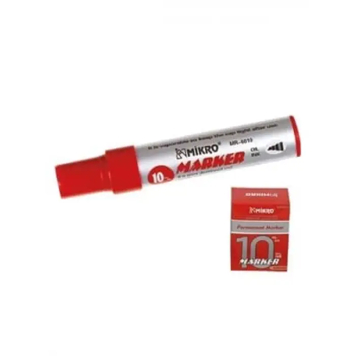Mikro 6010 Jumbo Marker Kalem Kırmızı