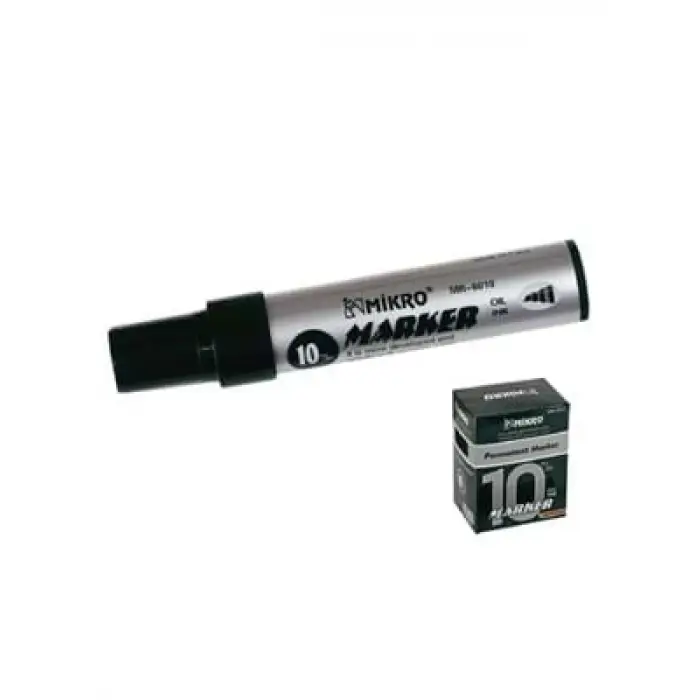 Mikro 6010 Jumbo Marker Kalem Siyah