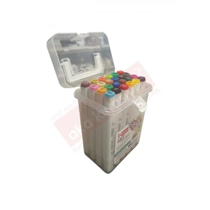 Mikro Art Çift Uçlu Marker Kalem 24 Renk Zw800124