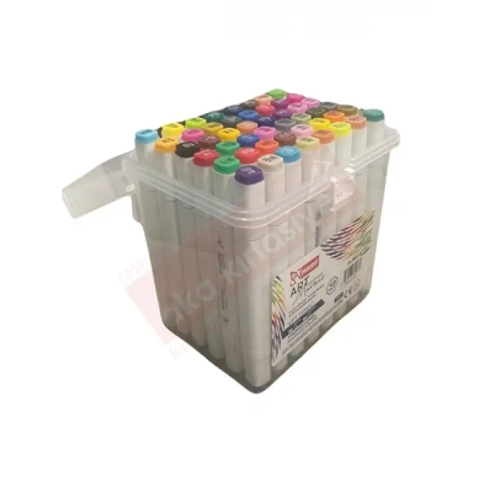 Mikro Art Çift Uçlu Marker Kalem 48 Renk Zw800148