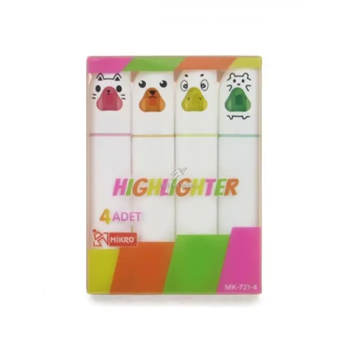 Mikro Fosforlu Kalem 4lü Mk7214