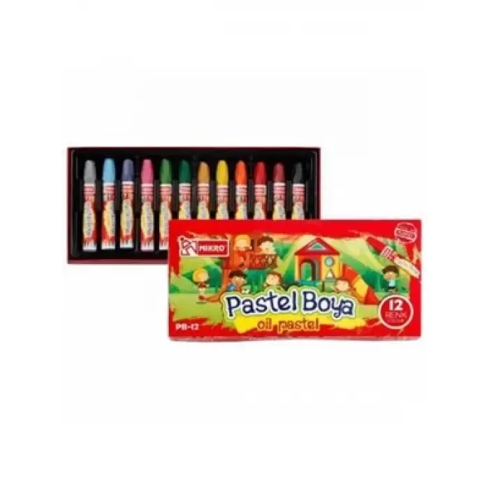 Mikro Pastel Boya 12 Li Pb12