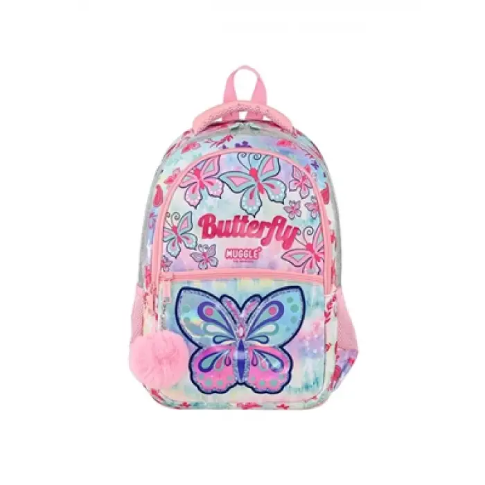 Muggle Butterfly Okul Çantası Mu9036