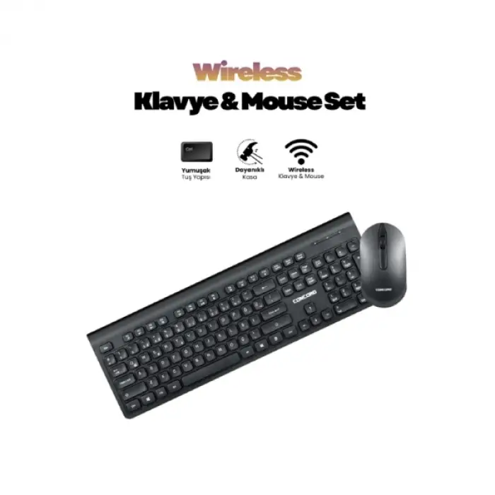 Multimedya Q Klavye Ve Mouse Seti