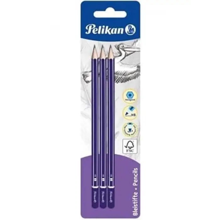 Pelikan Hb Kurşun Kalem 3lü 978841