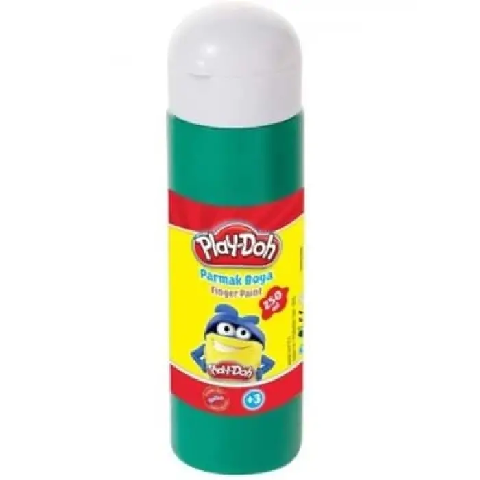 Playdoh 250 Ml (tüp) Parmak Boyası Yeşil Pr007