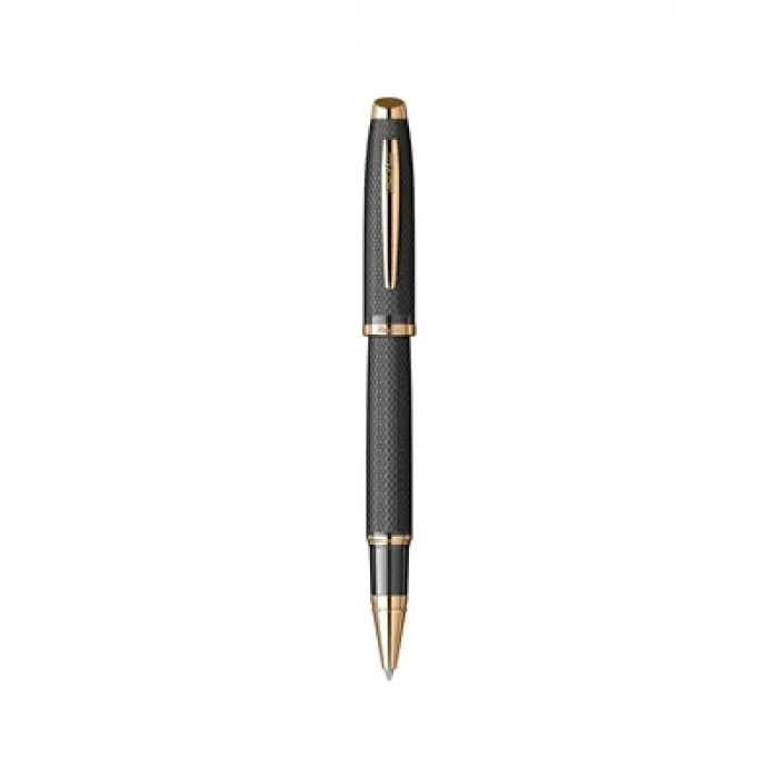 Scrikss 390 Roller Kalem Mat Siyah Altın