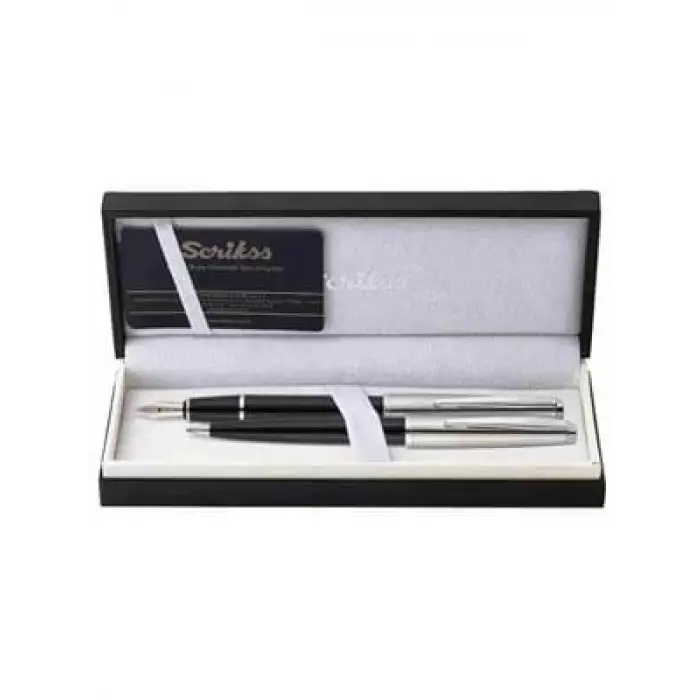 Scrikss 78 Dolma+tük.kalem Seti Siyah