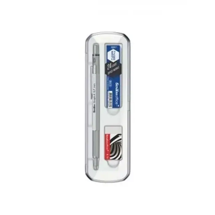 Scrikss Graphx Metal Versatil Kalem+silgi+min 0.7 Saten Gri