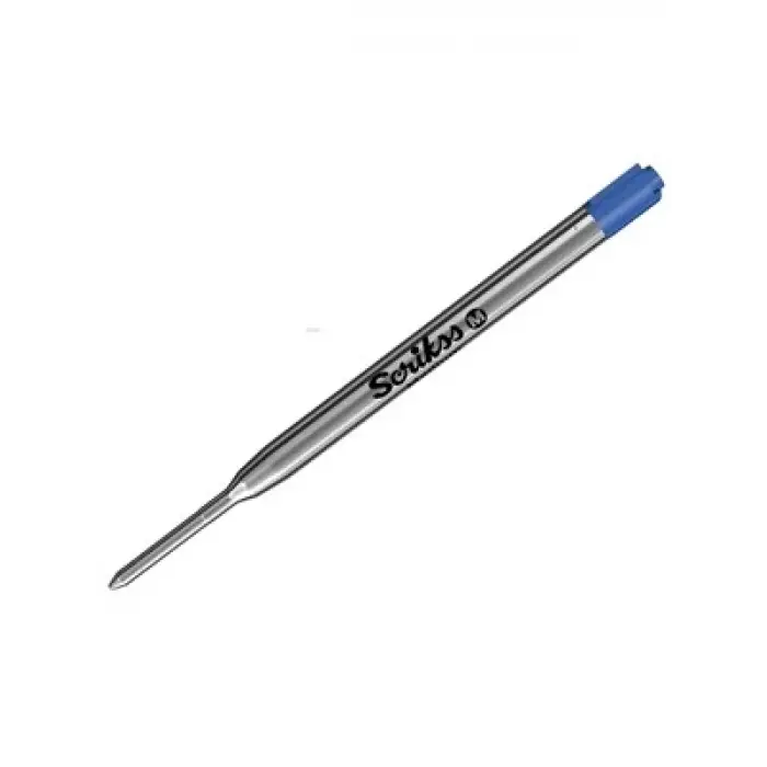 Scrikss M (medium) Standart Tükenmez Kalem Yedeği (refil) Mavi