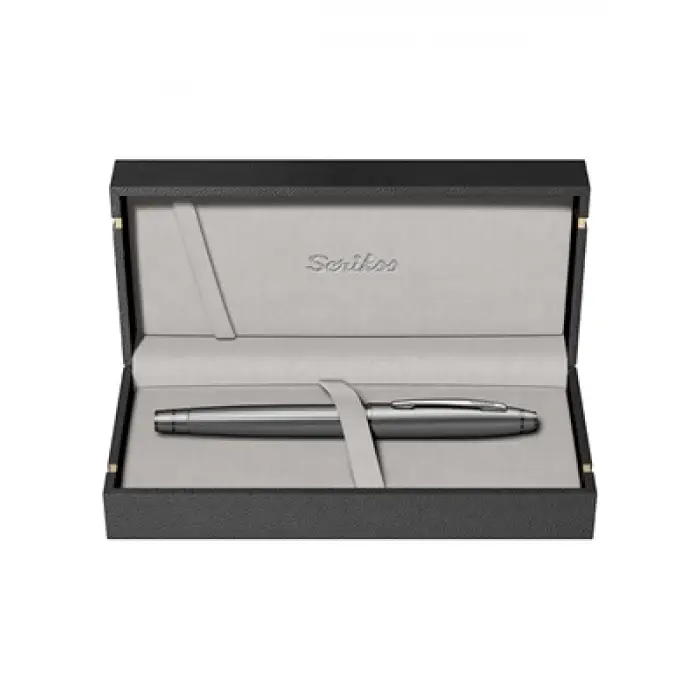 Scrikss Noble 350 Roller Kalem Antrasit Lüks Kutulu