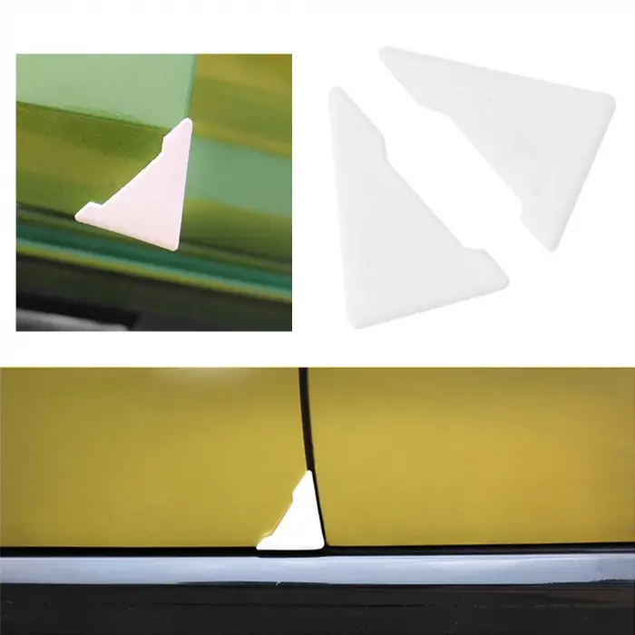 Silikon Araba Kapı Köşe Koruyucu 2li Beyaz
