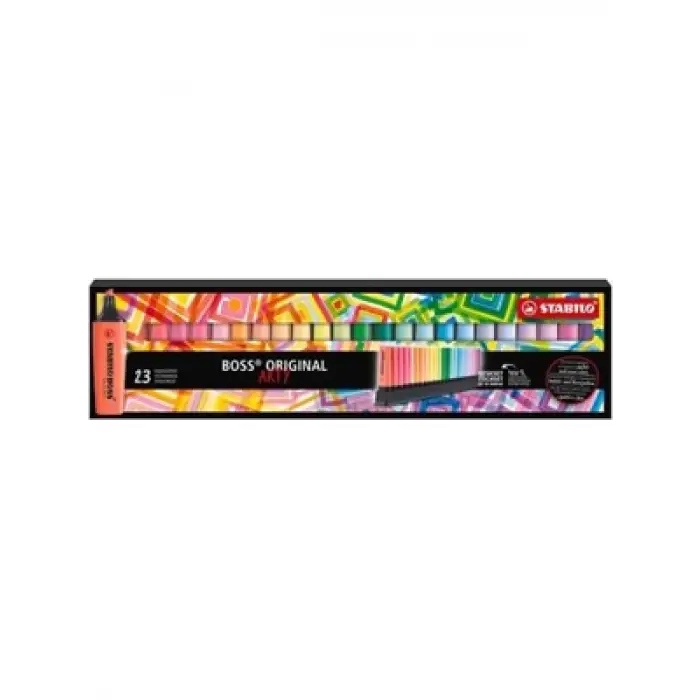 Stabilo Boss Arty Fosforlu Kalem 23lü 702301520