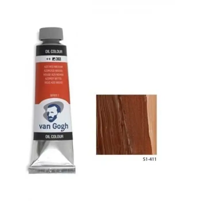 Talens Van Gogh 40 Ml Yağlı Boya Burnt Sienna 411