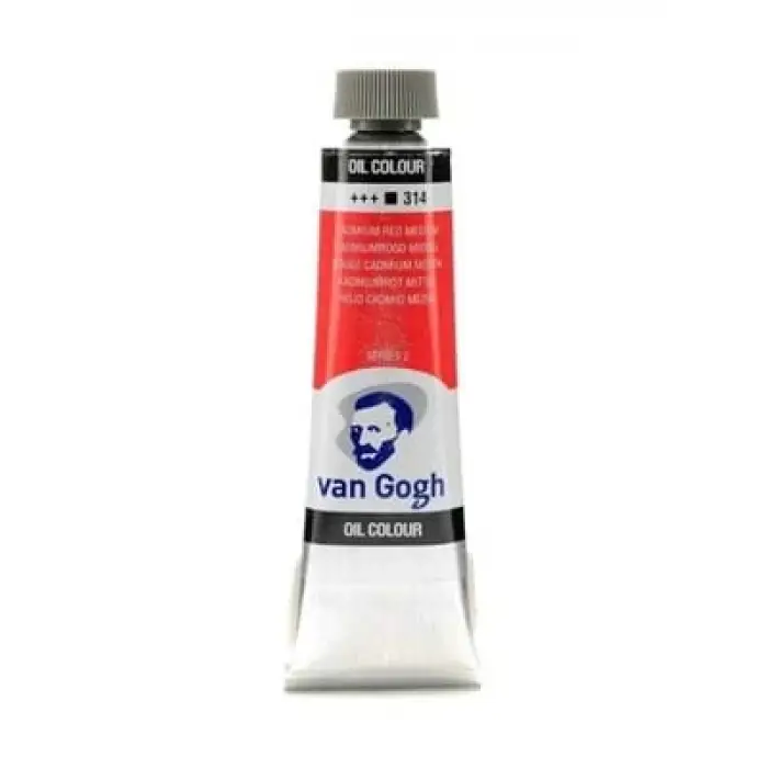 Talens Van Gogh 40 Ml Yağlı Boya Cadmium Red Medium 314