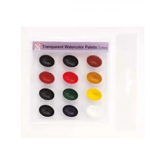 Zig 12 Renk Pigment Suluboya Wskg3012