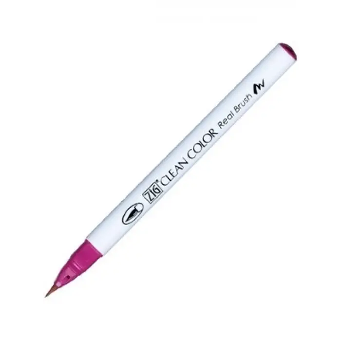 Zig 6000at Clean Color Real Brush Callıgraphy Kalemi 027 Dark Pınk