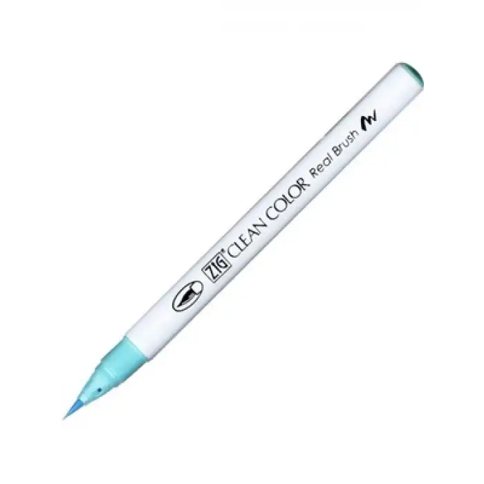 Zig 6000at Clean Color Real Brush Callıgraphy Kalemi 036 Lıght Blue
