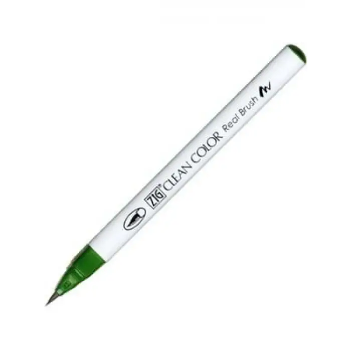 Zig 6000at Clean Color Real Brush Callıgraphy Kalemi 044 Deep Green