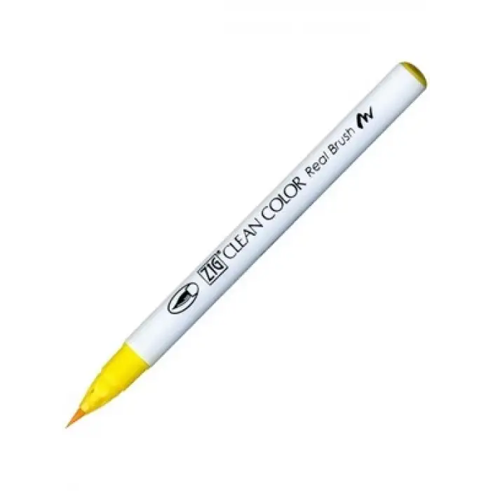 Zig 6000at Clean Color Real Brush Callıgraphy Kalemi 050 Yellow