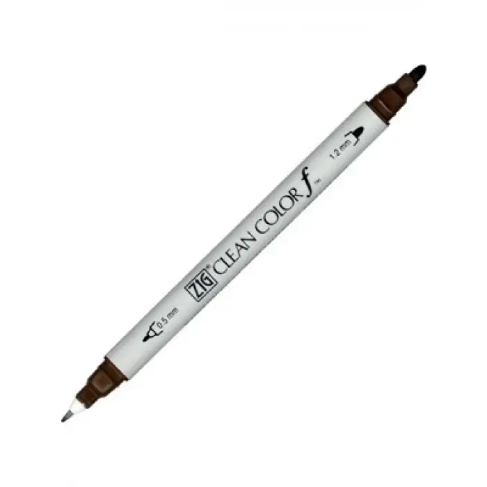 Zig Clean Color F Tcs6000t Callıgraphy Kalemi Dark Brown 062