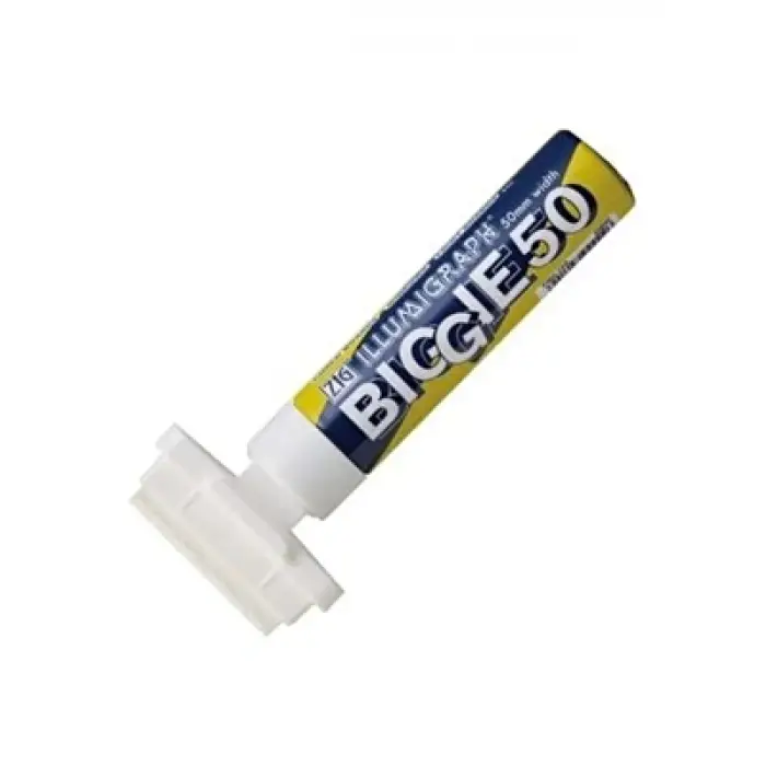 Zig Posterman 50 Mm Cam Kalemi Beyaz Pma750