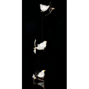 Ahşap Hayvan Figürlü Rüzgar Çanı Model 1