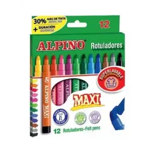 Alpino Maxı Keçeli Kalem 12 Li Ar06