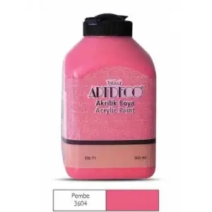 Artdeco 500 Ml Akrilik Boya Pembe 70l3604