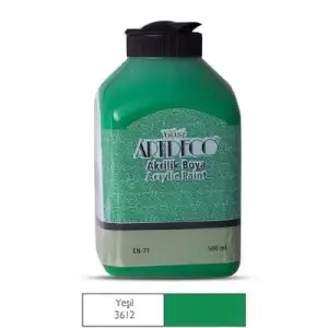 Artdeco 500 Ml Akrilik Boya Yeşil 70l3612