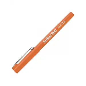 Artline 0.4 Mm Fine Keçe Uçlu Kalem Orange 200n