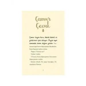 Çamur Çocuk Timaş Yayınları