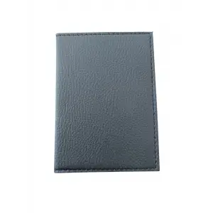 Deri Ruhsat Kabı Kılıf Siyah