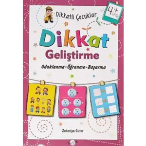 Dikkatli Çocuklar Dikkat Geliştirme (+4 Yaş) Kukla Yayınları