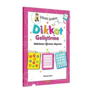 Dikkatli Çocuklar Dikkat Geliştirme (+5 Yaş) Kukla Yayınları